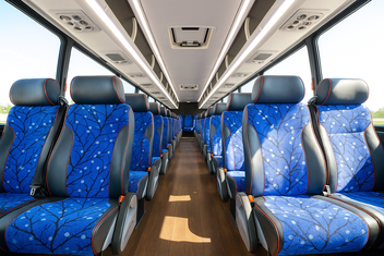 Kennewick Charter Bus Inside