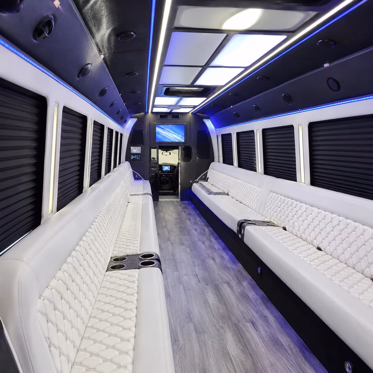 kennewick party bus rental interior